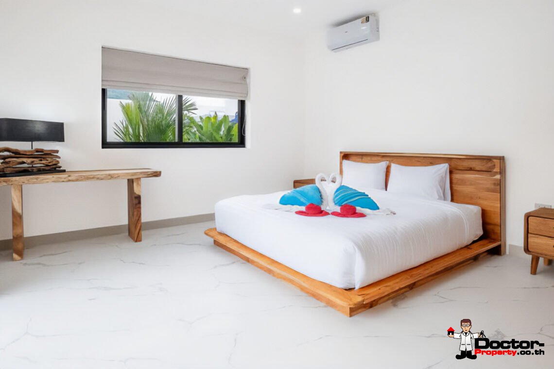 Tropical 4 Bedroom Private Pool Villa in Lamai, Koh Samui – For Sale