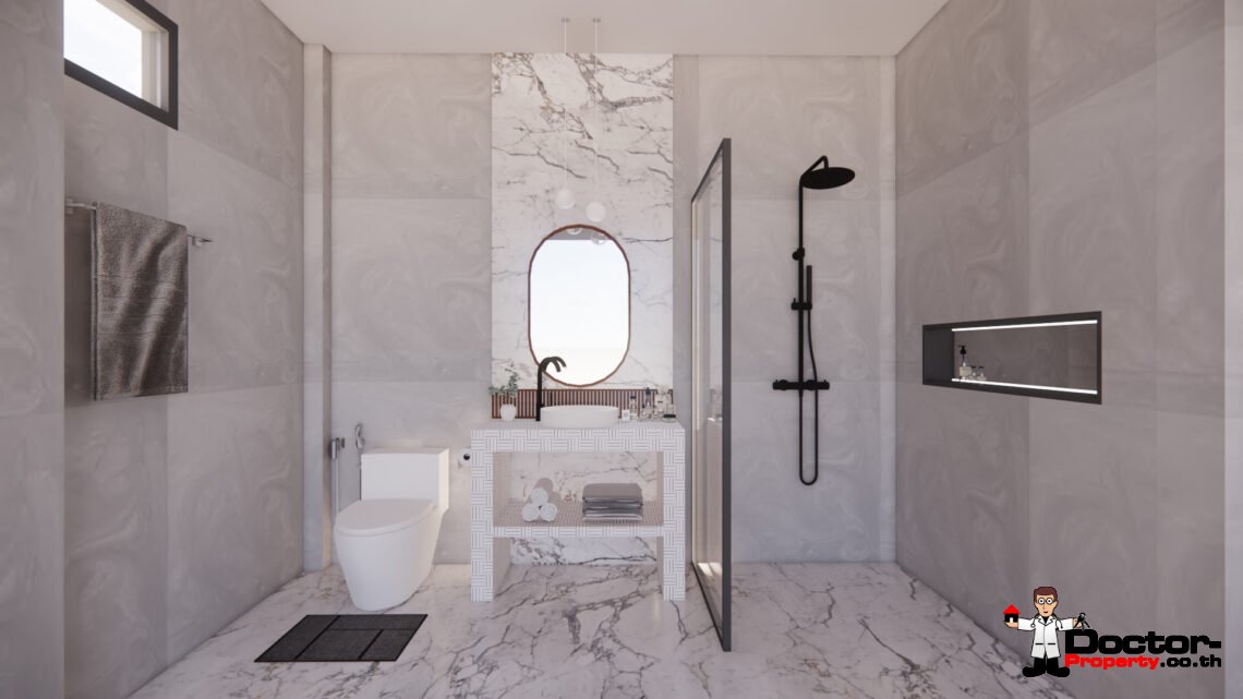 Tropical 3 Bedroom Private Pool Villa in Lamai, Koh Samui – For Sale