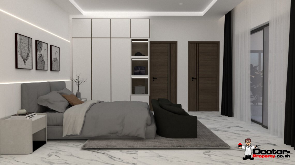 Tropical 3 Bedroom Private Pool Villa in Lamai, Koh Samui – For Sale