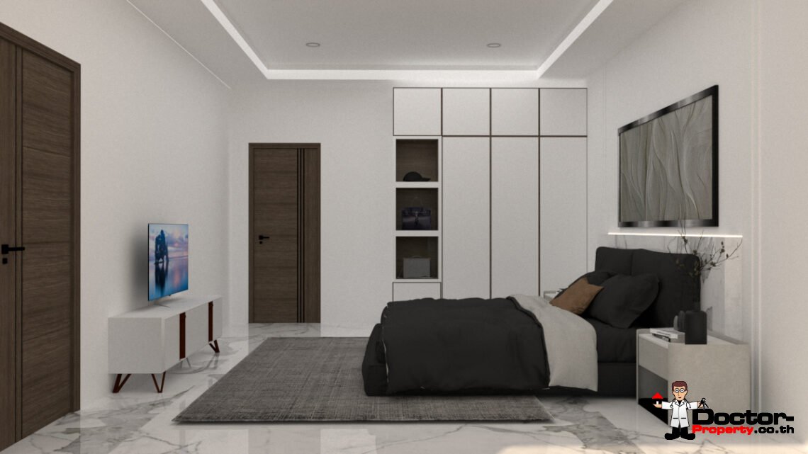 Tropical 3 Bedroom Private Pool Villa in Lamai, Koh Samui – For Sale