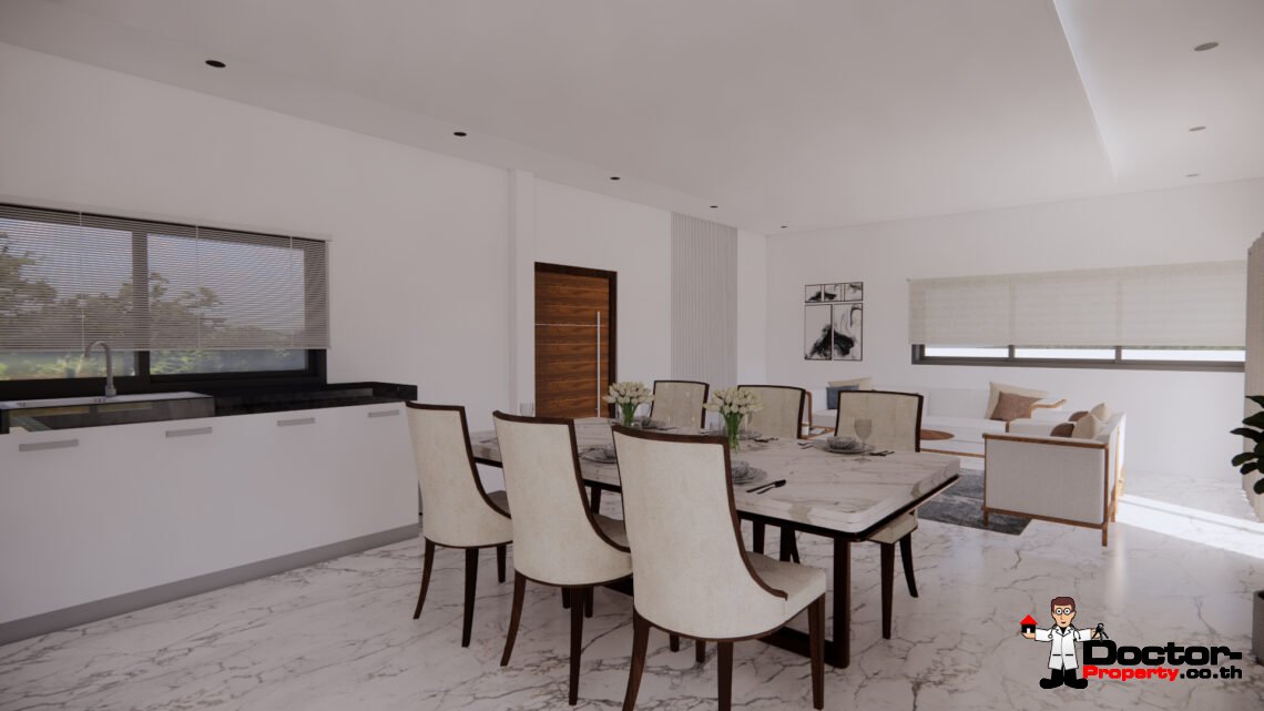 Tropical 3 Bedroom Private Pool Villa in Lamai, Koh Samui – For Sale