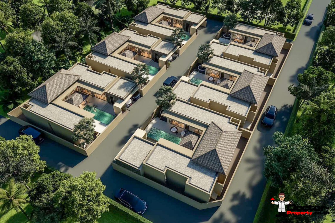 Modern 4 Bedroom Private Pool Villa in Ban Tai, Koh Samui – For Sale