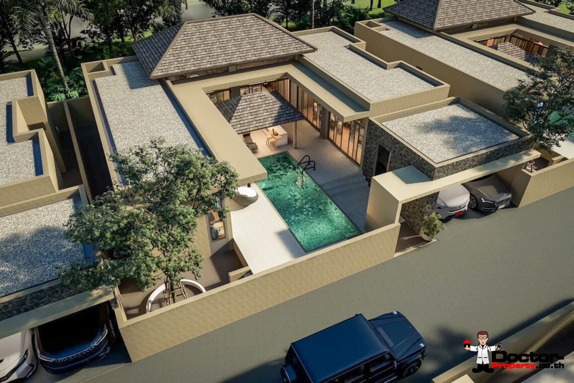 Modern 4 Bedroom Private Pool Villa in Ban Tai, Koh Samui – For Sale