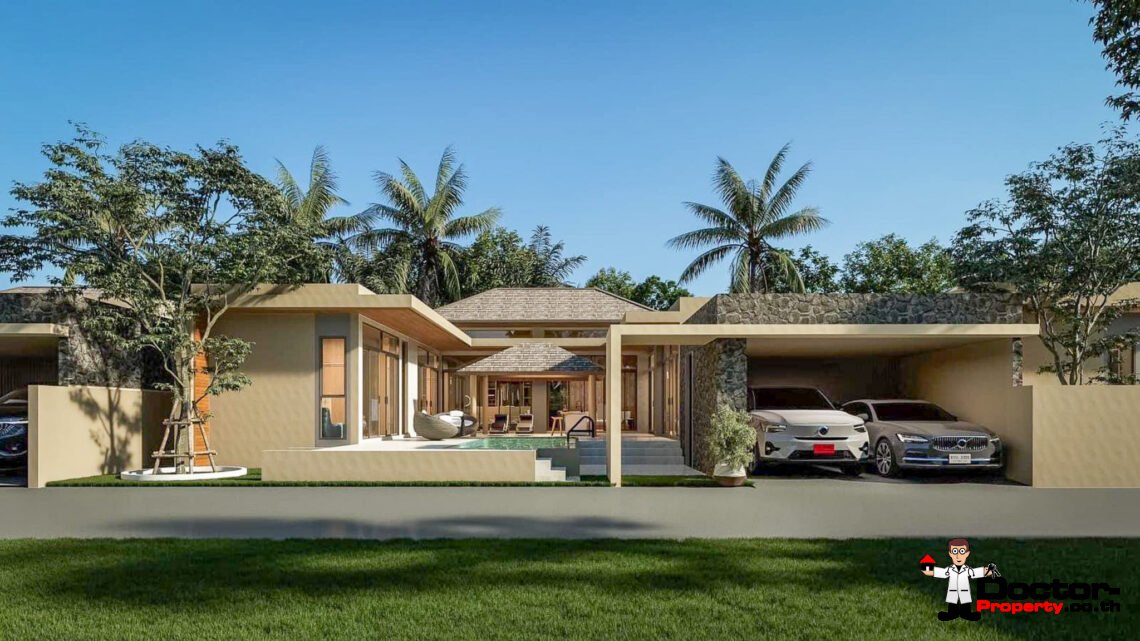 Modern 4 Bedroom Private Pool Villa in Ban Tai, Koh Samui – For Sale