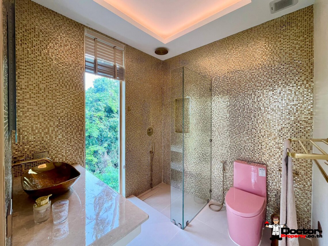 New 3 Bedroom Private Pool Villa Near Beach in Laem Sor, Koh Samui – For Sale