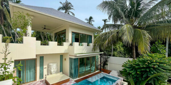 New 3 Bedroom Private Pool Villa Near Beach in Laem Sor, Koh Samui – For Sale