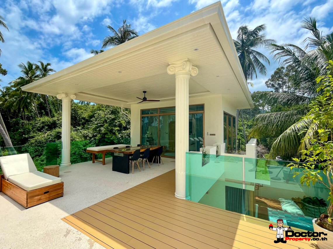 New 3 Bedroom Private Pool Villa Near Beach in Laem Sor, Koh Samui – For Sale