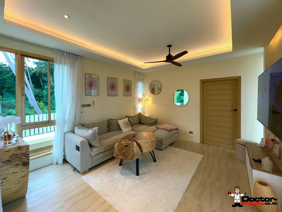 New 3 Bedroom Private Pool Villa Near Beach in Laem Sor, Koh Samui – For Sale