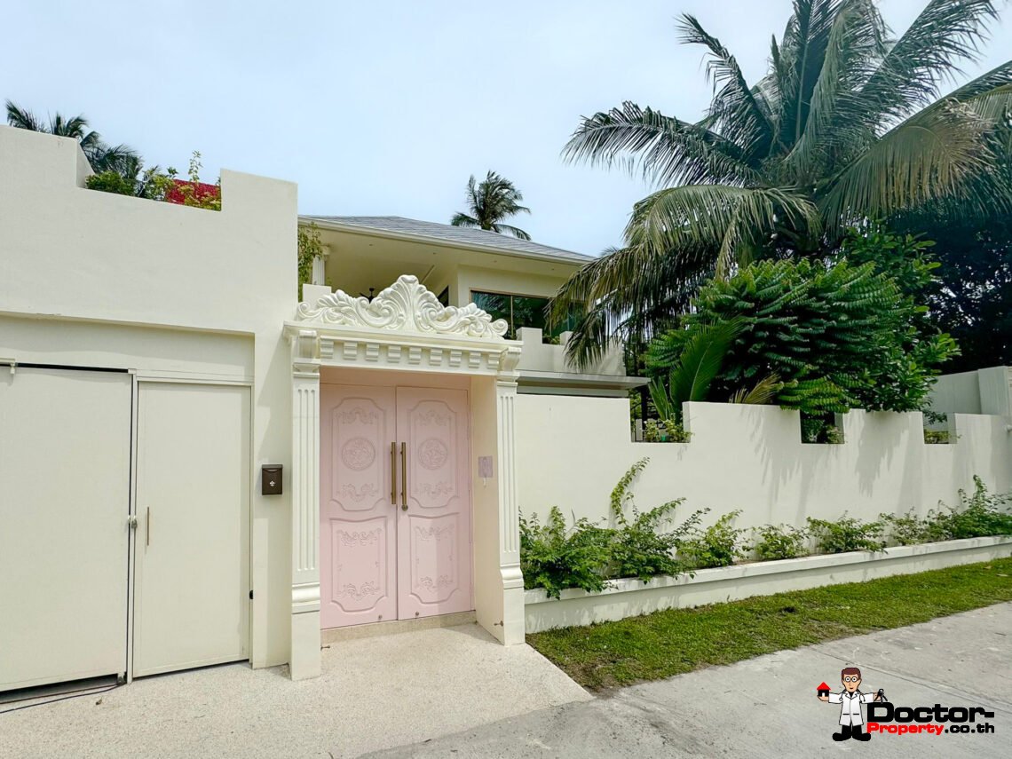 New 3 Bedroom Private Pool Villa Near Beach in Laem Sor, Koh Samui – For Sale