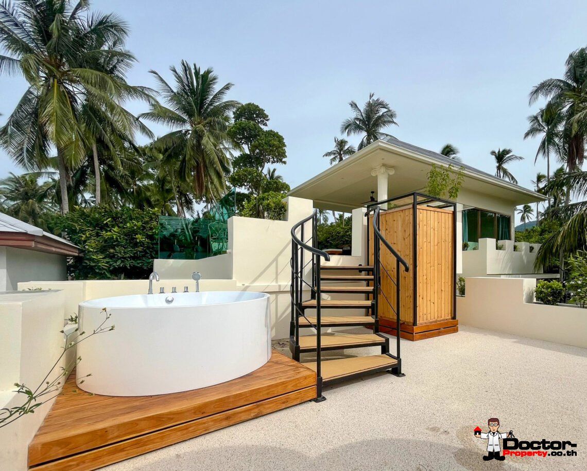 New 3 Bedroom Private Pool Villa Near Beach in Laem Sor, Koh Samui – For Sale