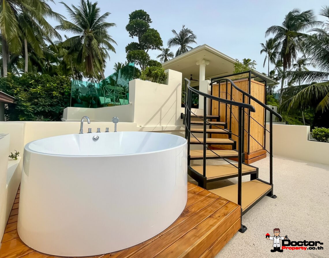 New 3 Bedroom Private Pool Villa Near Beach in Laem Sor, Koh Samui – For Sale