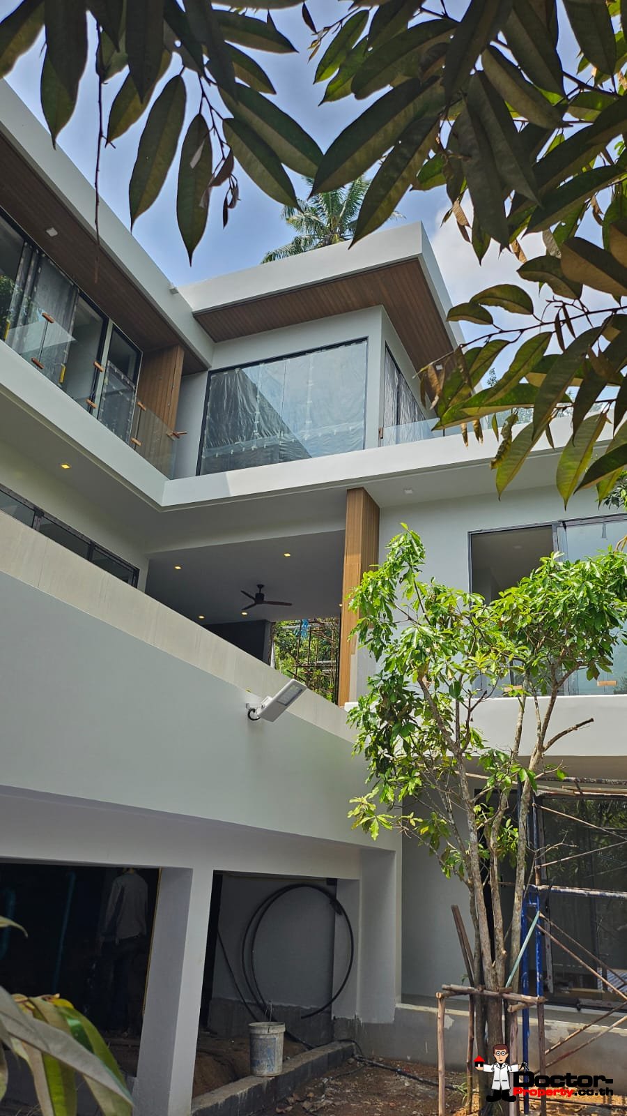 New 3-5 Bedroom Private Pool Villa with Mountain View in Lamai, Koh Samui – For Sale