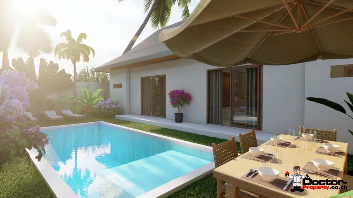 3 Bedroom with Private Pool Villa in Lamai, Koh Samui – For Sale