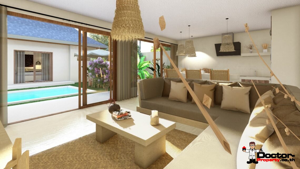 3 Bedroom with Private Pool Villa in Lamai, Koh Samui – For Sale
