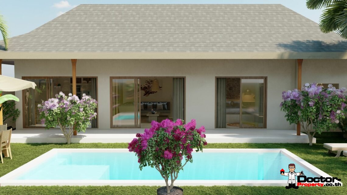 3 Bedroom with Private Pool Villa in Lamai, Koh Samui – For Sale