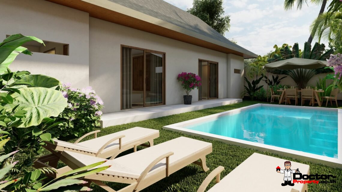 3 Bedroom with Private Pool Villa in Lamai, Koh Samui – For Sale