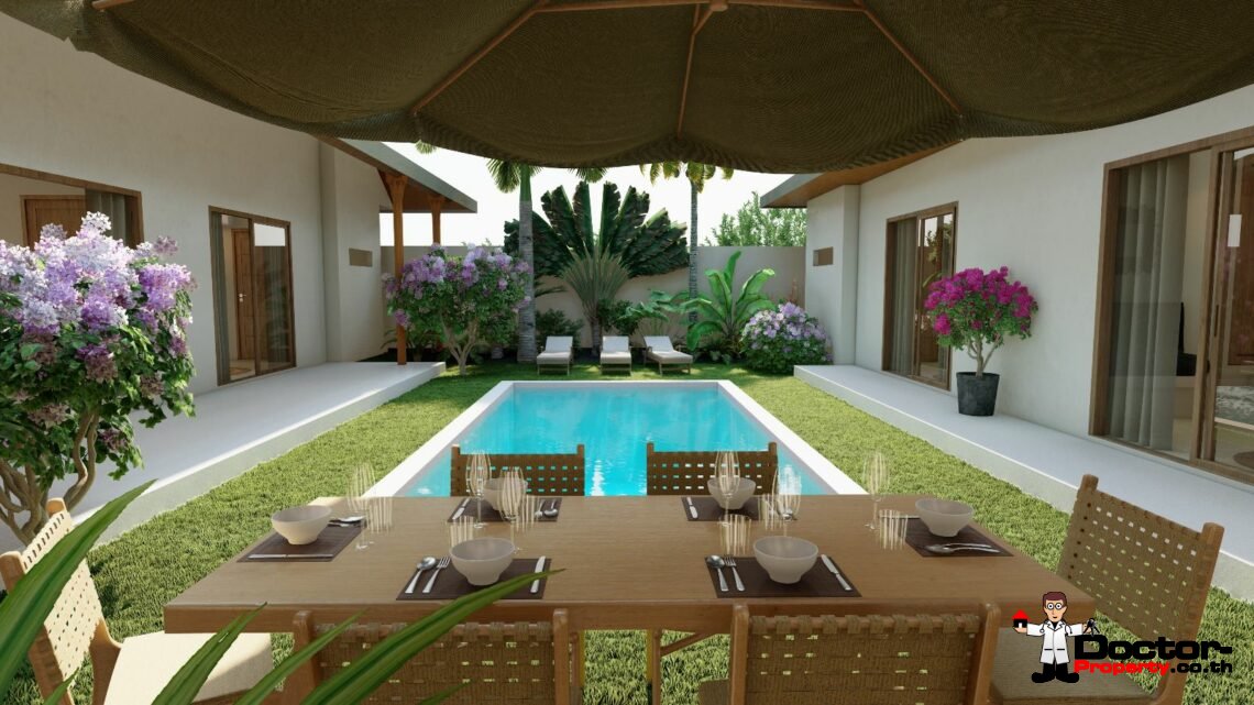 3 Bedroom with Private Pool Villa in Lamai, Koh Samui – For Sale