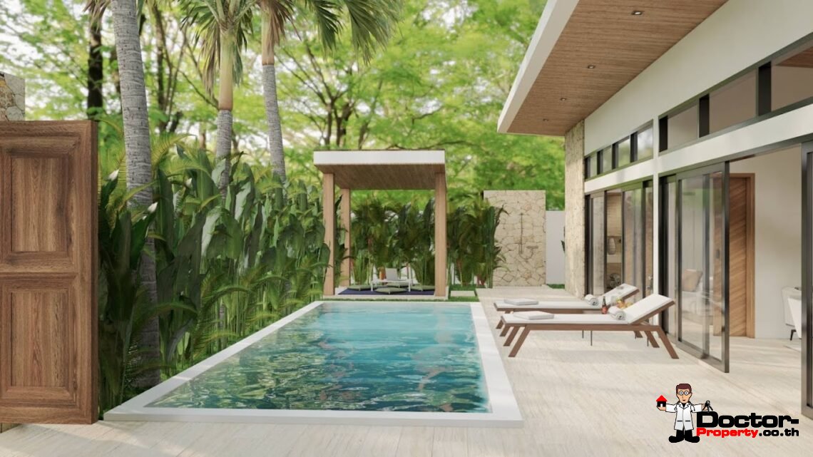 1 Bedroom Private Pool Villa in Bo Phut, Koh Samui – For Sale