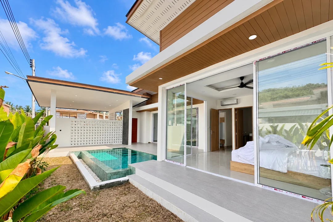 2–3 Bedroom Villas in Na Mueang, Koh Samui – For Sale