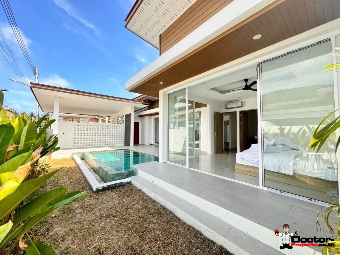 3 Bedroom Private Pool Villa in Na Mueang, Koh Samui – For Sale