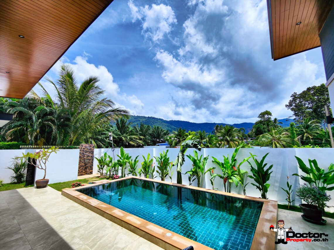 Tropical 3 Bedroom Pool Villa in Lipa Noi, Koh Samui – For Sale