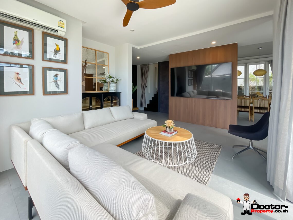 Modern 4 Bedroom Private Pool Villa in Bo Phut, Koh Samui – For Sale