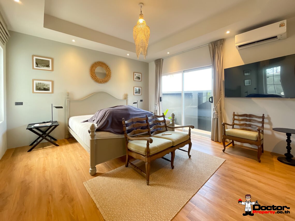 Modern 4 Bedroom Private Pool Villa in Bo Phut, Koh Samui – For Sale