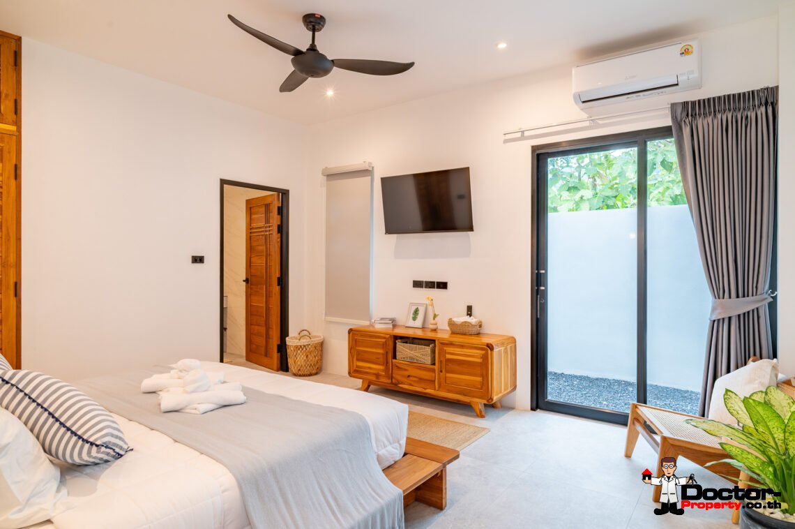 Tropical 3 Bedroom Private Pool Villa in Lamai, Koh Samui – For Sale
