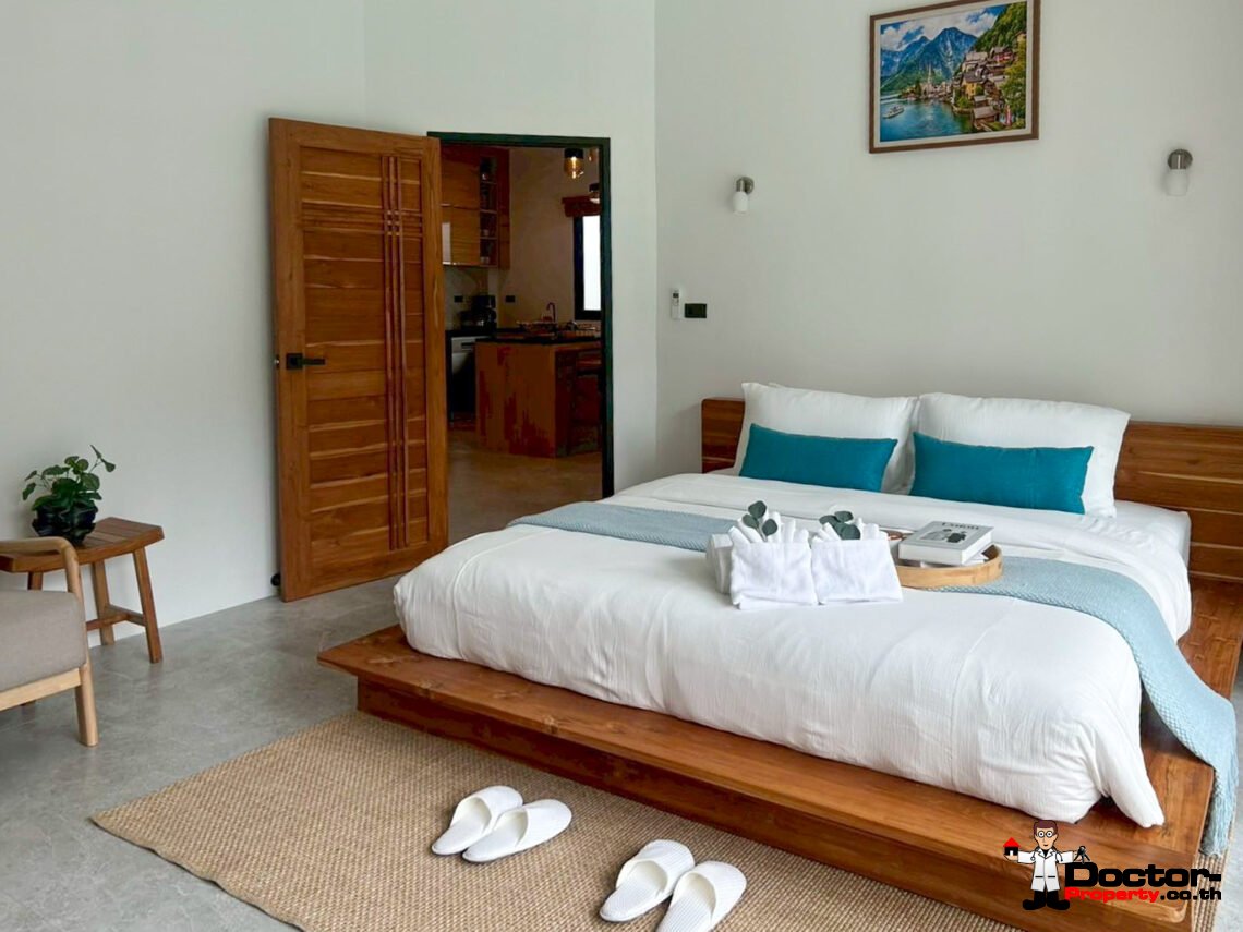 Tropical 3 Bedroom Private Pool Villa in Lamai, Koh Samui – For Sale