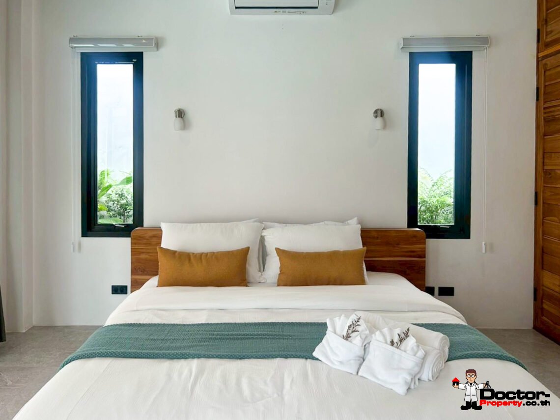 Tropical 3 Bedroom Private Pool Villa in Lamai, Koh Samui – For Sale