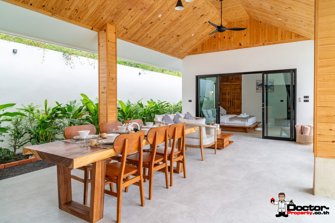 Tropical 3 Bedroom Private Pool Villa in Lamai, Koh Samui – For Sale