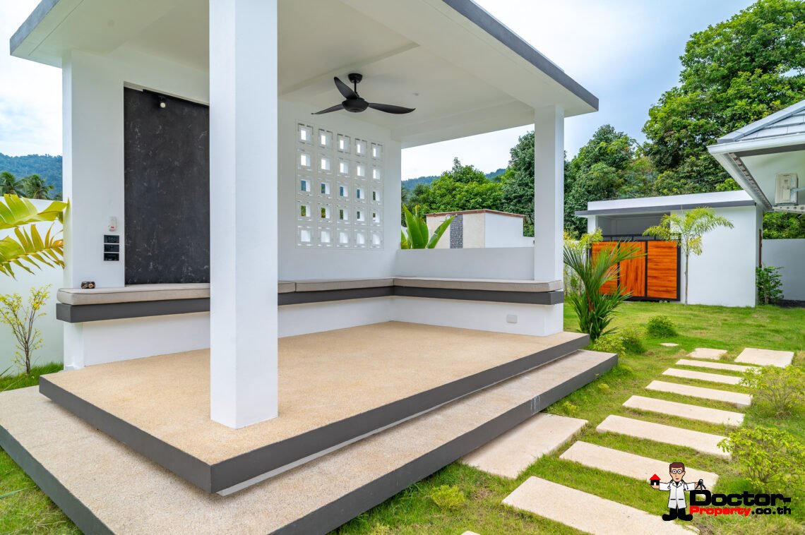 Tropical 3 Bedroom Private Pool Villa in Lamai, Koh Samui – For Sale