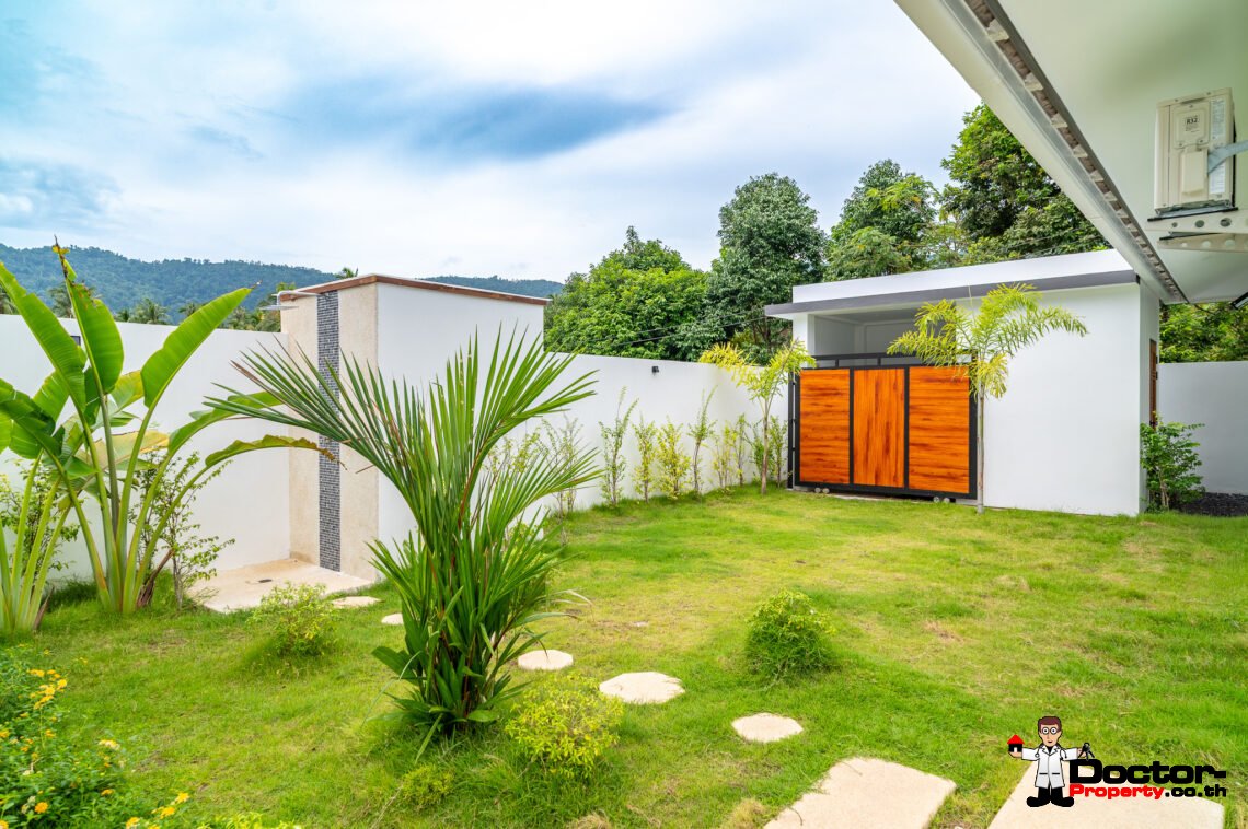 Tropical 3 Bedroom Private Pool Villa in Lamai, Koh Samui – For Sale