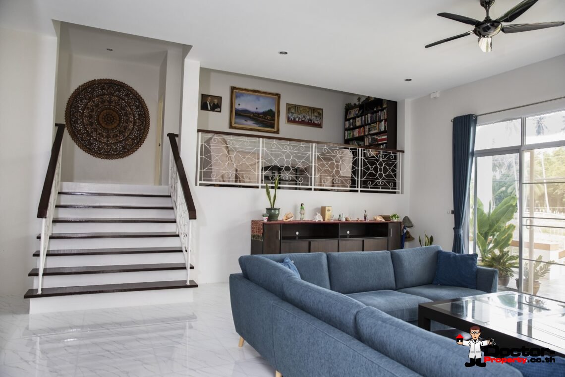 3 Bedroom House with Spacious Garden in Na Mueang, Koh Samui – For Sale
