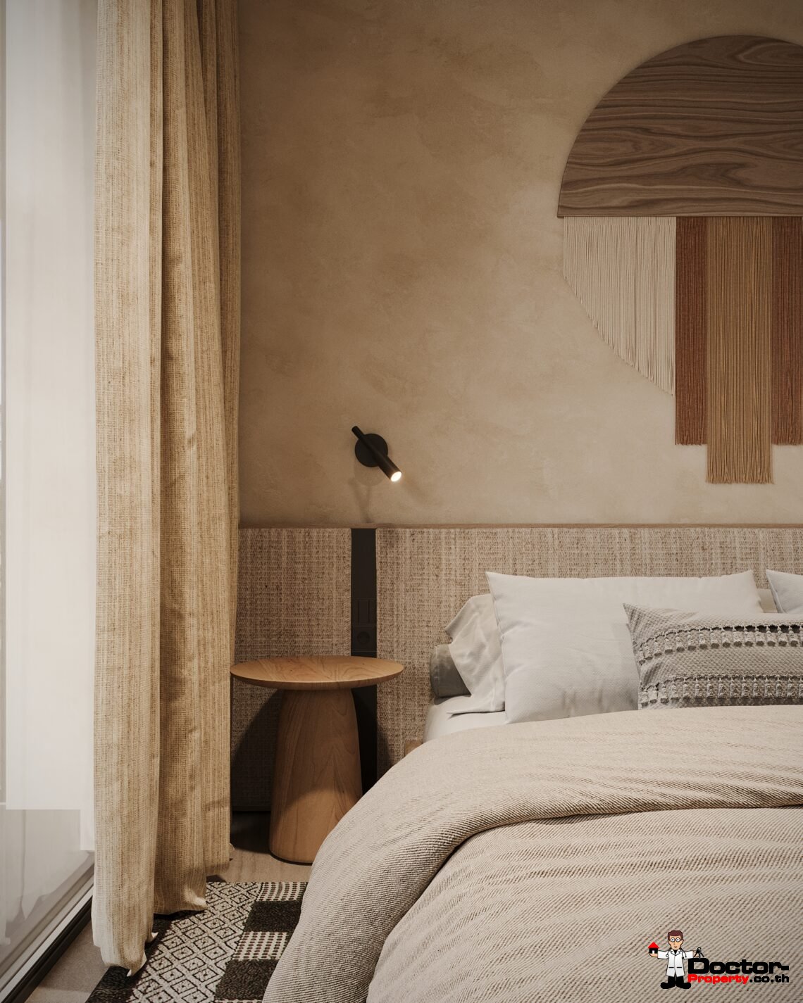 Luxury 3 Bedroom Private Pool Villa with Sea View in Bo Phut, Koh Samui – For Sale