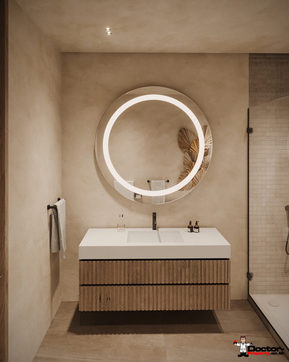 Luxury 3 Bedroom Private Pool Villa with Sea View in Bo Phut, Koh Samui – For Sale