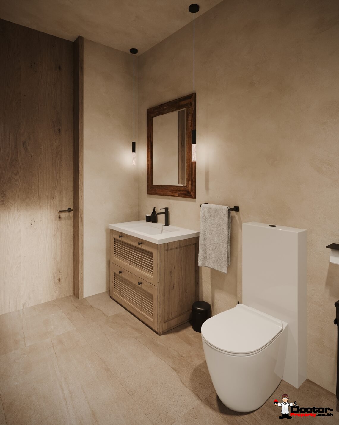 Luxury 3 Bedroom Private Pool Villa with Sea View in Bo Phut, Koh Samui – For Sale