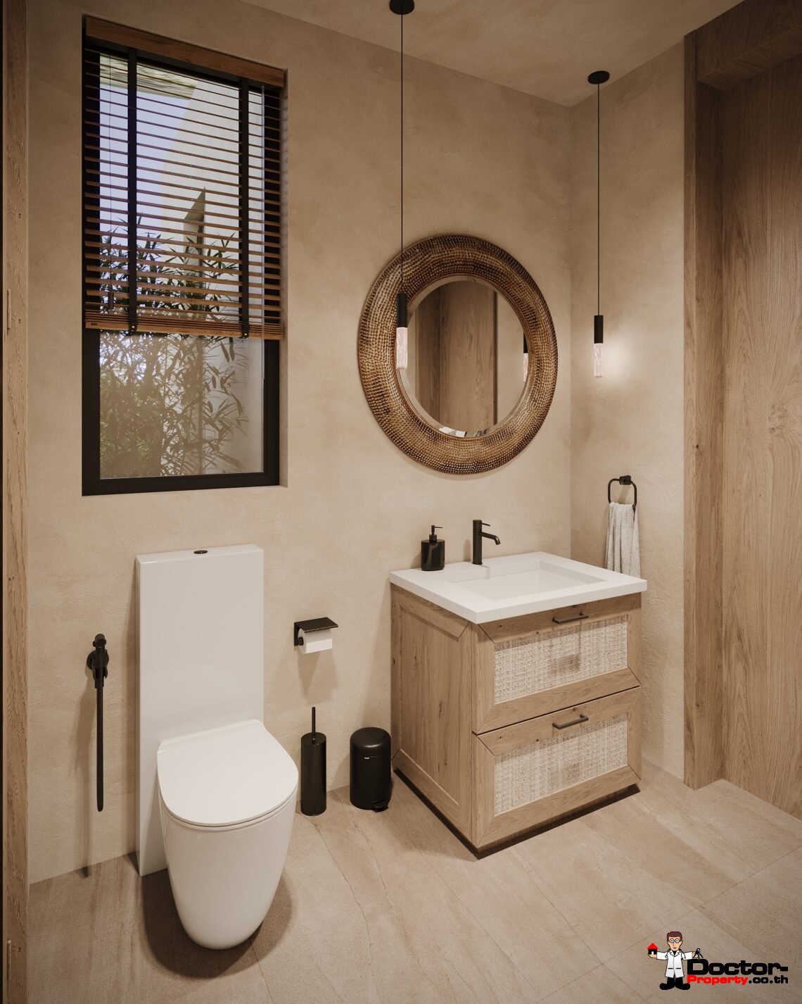 Luxury 3 Bedroom Private Pool Villa with Sea View in Bo Phut, Koh Samui – For Sale