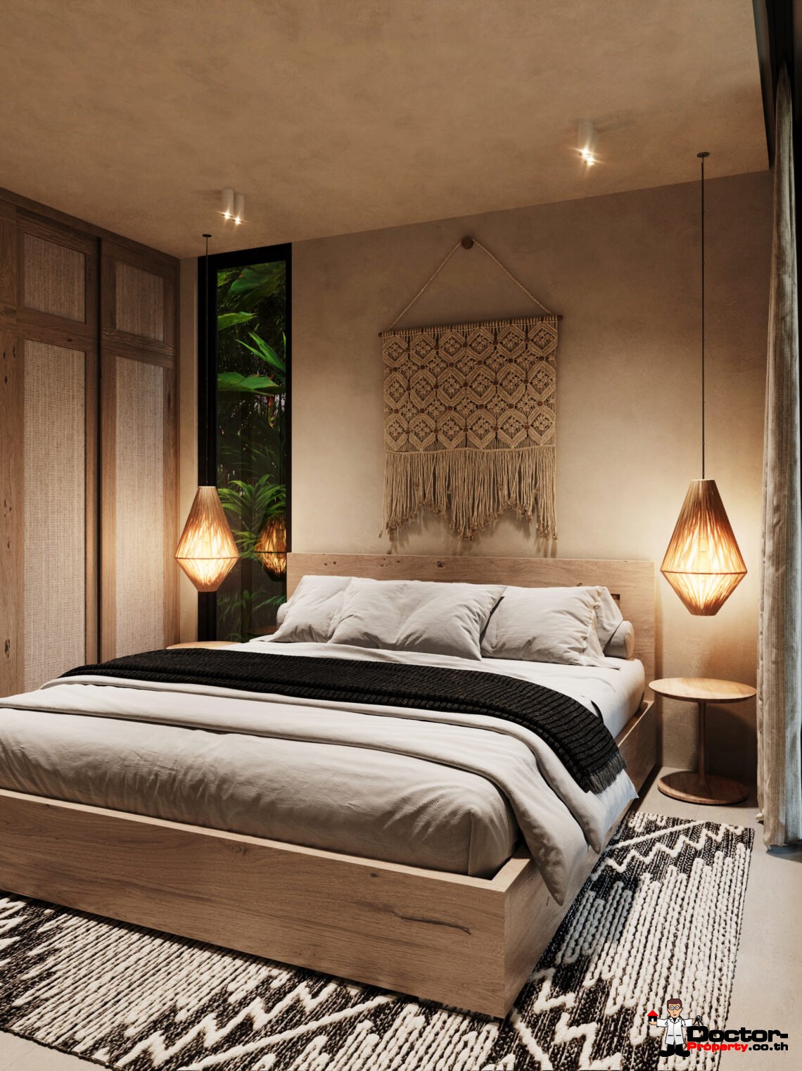 Luxury Modern 3 Bedroom Private Pool Villa with Sea View in Bo Phut, Koh Samui – For Sale