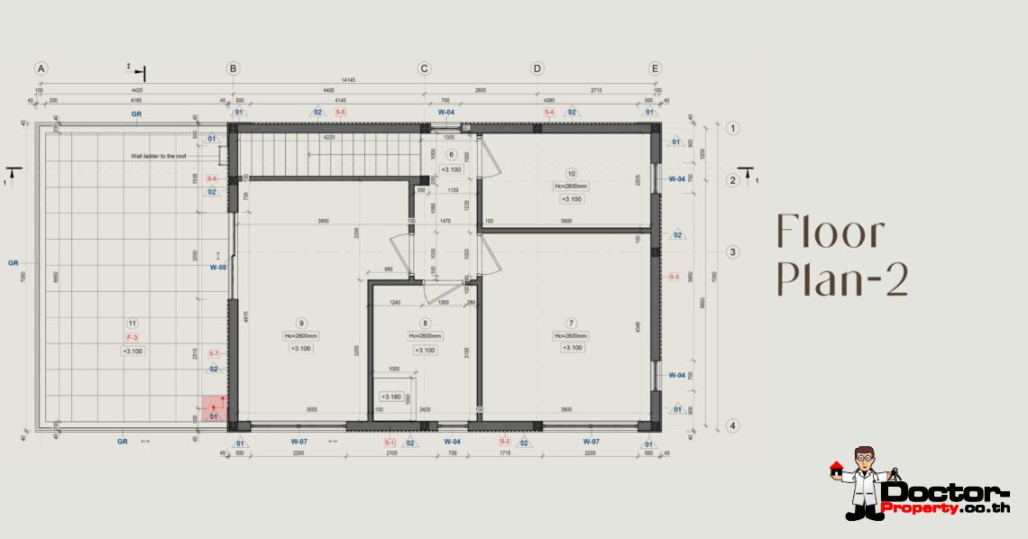 Luxury Modern 3 Bedroom Private Pool Villa with Sea View in Bo Phut, Koh Samui – For Sale