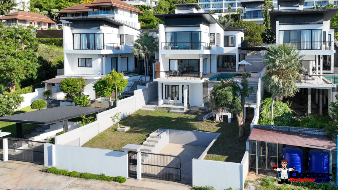 5 Bedroom Seaview Pool Villa in Bang Por, Koh Samui – For Sale