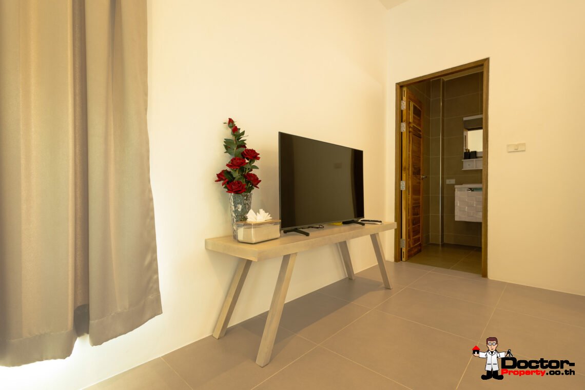 New 3 Bedroom Private Pool Villa Balinese Style in Lamai, Koh Samui – For Sale