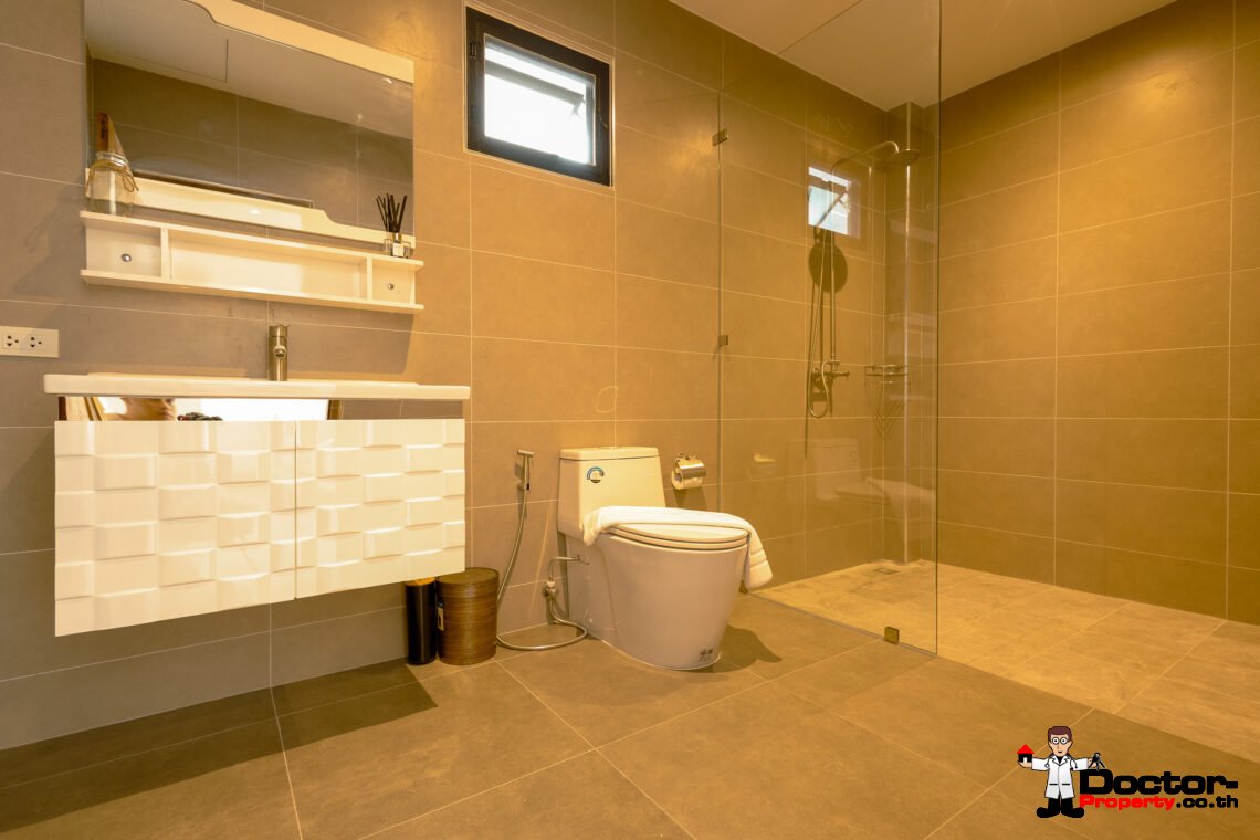 New 3 Bedroom Private Pool Villa Balinese Style in Lamai, Koh Samui – For Sale