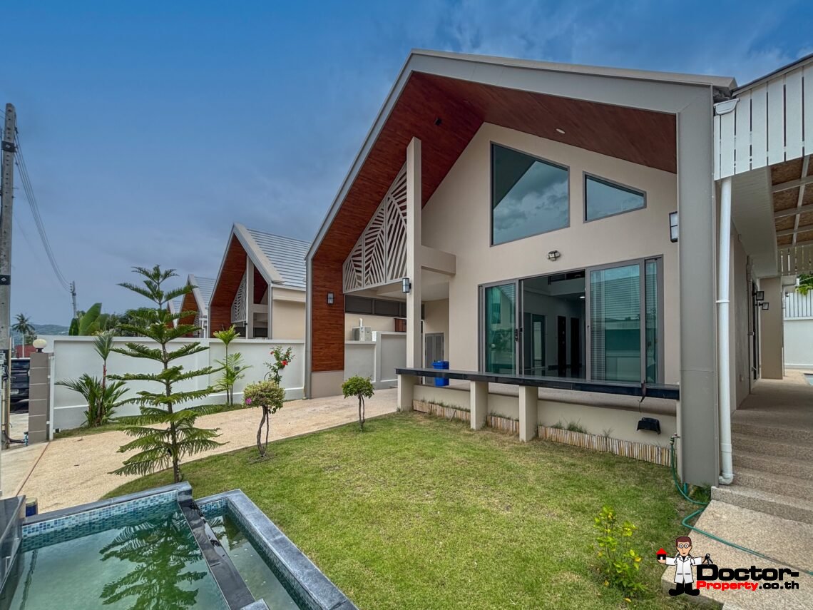 3 Bedroom House with Pool in Chaweng, Koh Samui – For Sale