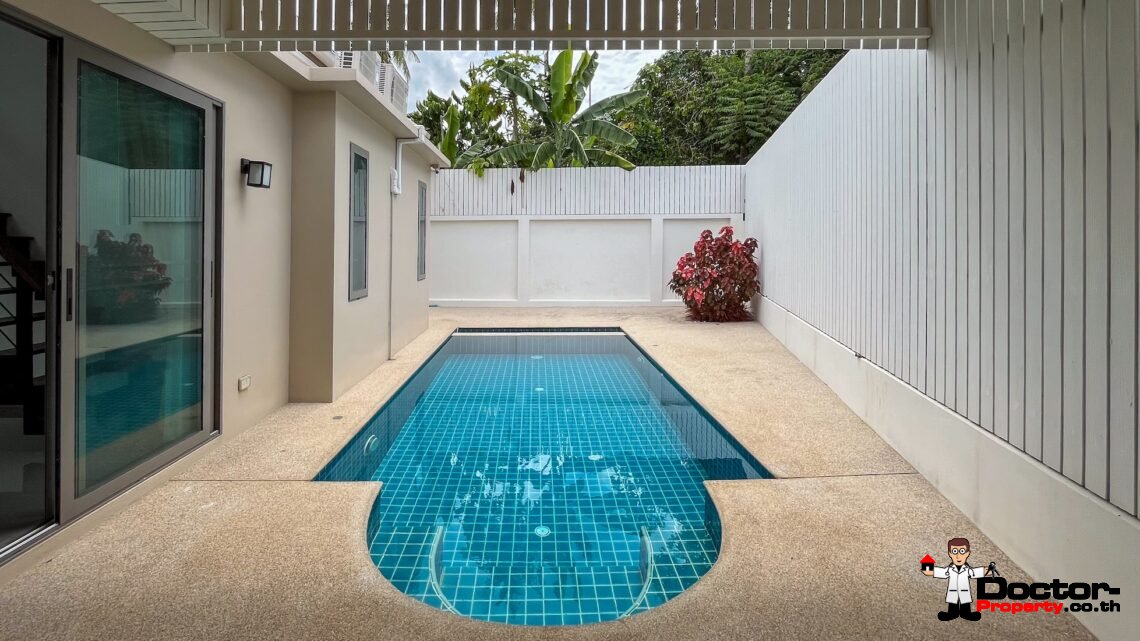 3 Bedroom House with Pool in Chaweng, Koh Samui – For Sale
