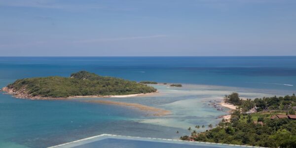 New Private Luxury 4 Bedroom with Sea View in Choeng Mon, Koh Samui – For Sale