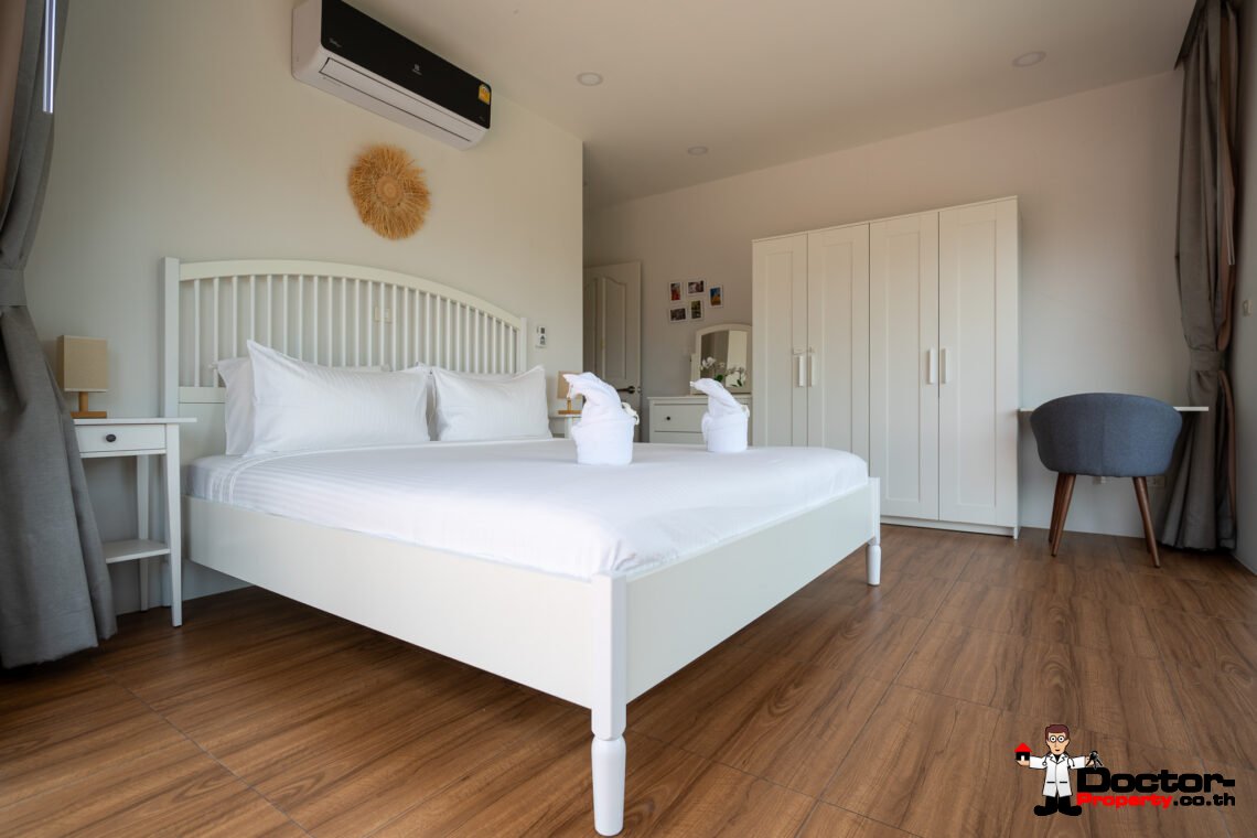 Modern 2 Bedroom Town Villa with Pool in Plai Laem, Koh Samui – For Sale