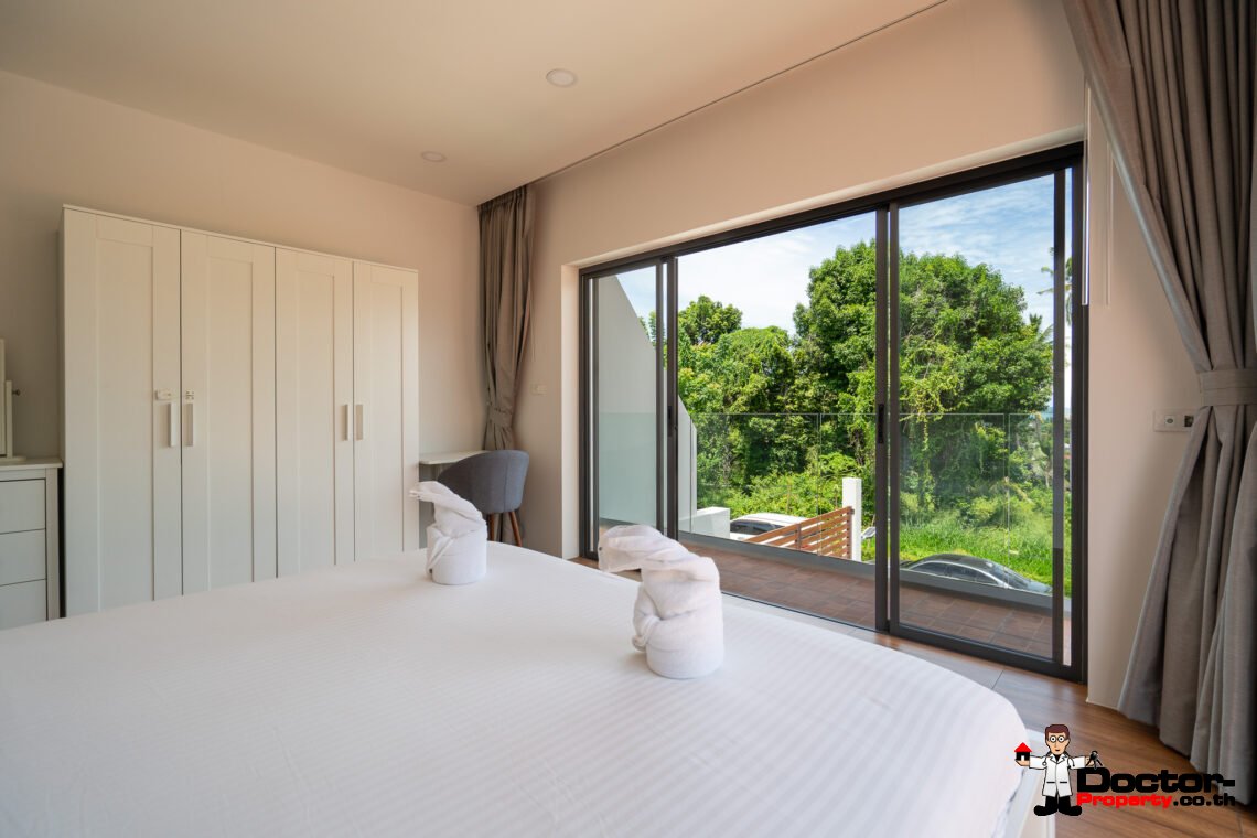 Modern 2 Bedroom Town Villa with Pool in Plai Laem, Koh Samui – For Sale