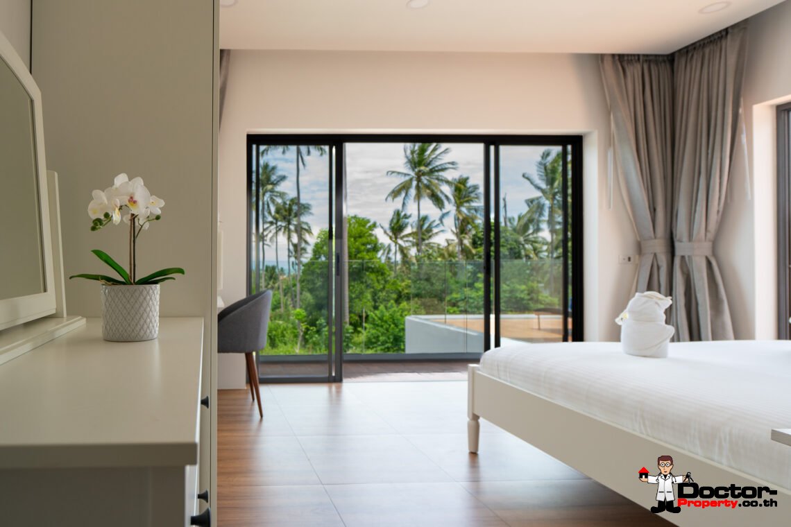 Modern 2 Bedroom Town Villa with Pool in Plai Laem, Koh Samui – For Sale