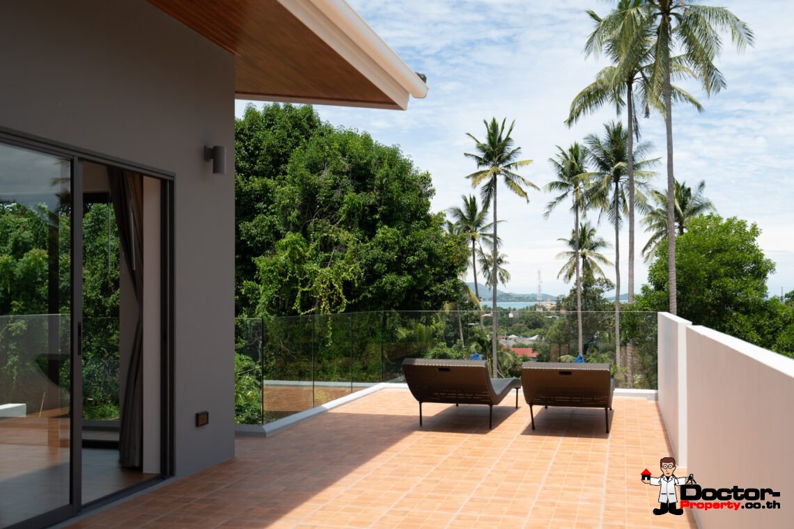 Modern 2 Bedroom Town Villa with Pool in Plai Laem, Koh Samui – For Sale